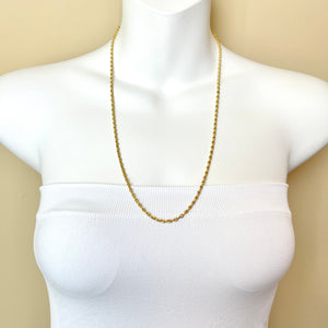 14K Long Fancy Necklace